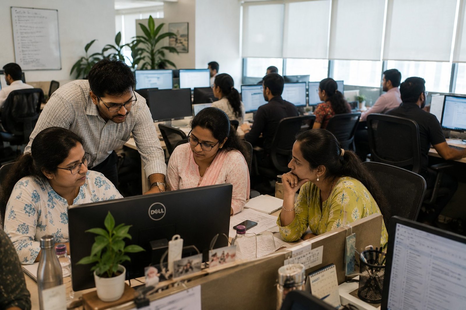 Teams working to US turnaround windows